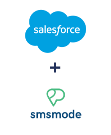 Einbindung von Salesforce CRM und smsmode