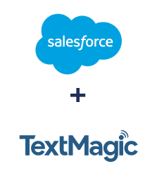 Einbindung von Salesforce CRM und TextMagic