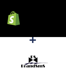 Einbindung von Shopify und BrandSMS 