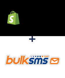 Einbindung von Shopify und BulkSMS