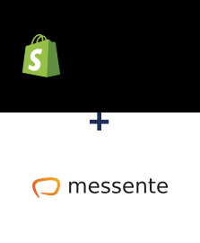 Einbindung von Shopify und Messente