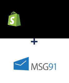 Einbindung von Shopify und MSG91