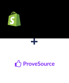 Einbindung von Shopify und ProveSource