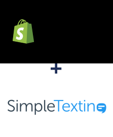 Einbindung von Shopify und SimpleTexting