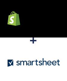 Einbindung von Shopify und Smartsheet