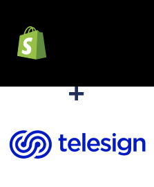 Einbindung von Shopify und Telesign