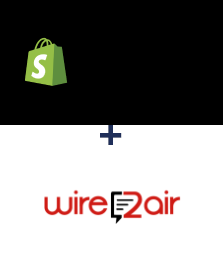 Einbindung von Shopify und Wire2Air