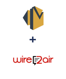 Einbindung von Amazon SES und Wire2Air