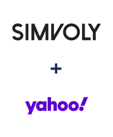Einbindung von Simvoly und Yahoo!