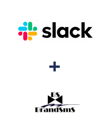 Einbindung von Slack und BrandSMS 