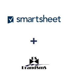 Einbindung von Smartsheet und BrandSMS 