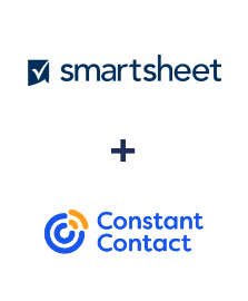 Einbindung von Smartsheet und Constant Contact