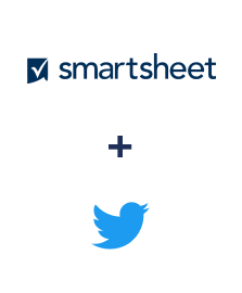 Einbindung von Smartsheet und Twitter