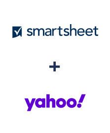 Einbindung von Smartsheet und Yahoo!