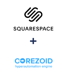 Einbindung von Squarespace und Corezoid