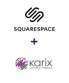 Einbindung von Squarespace und Karix