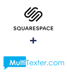 Einbindung von Squarespace und Multitexter