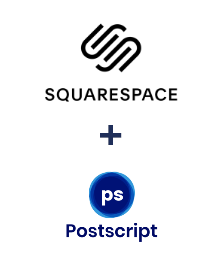 Einbindung von Squarespace und Postscript