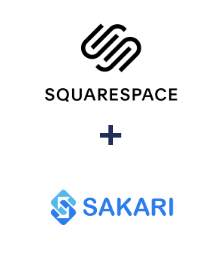 Einbindung von Squarespace und Sakari