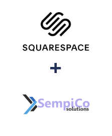 Einbindung von Squarespace und Sempico Solutions