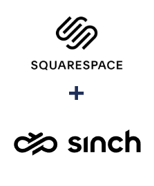 Einbindung von Squarespace und Sinch