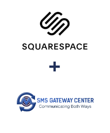 Einbindung von Squarespace und SMSGateway