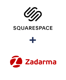 Einbindung von Squarespace und Zadarma