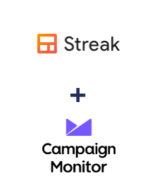 Einbindung von Streak und Campaign Monitor
