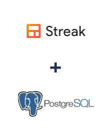 Einbindung von Streak und PostgreSQL