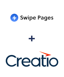 Einbindung von Swipe Pages und Creatio