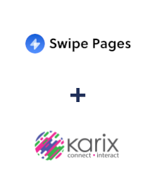 Einbindung von Swipe Pages und Karix