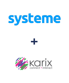 Einbindung von Systeme.io und Karix