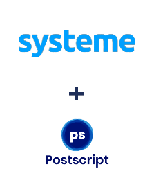 Einbindung von Systeme.io und Postscript