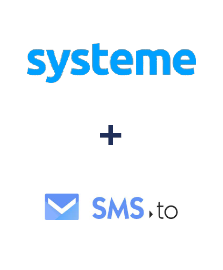Einbindung von Systeme.io und SMS.to