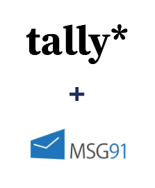 Einbindung von Tally und MSG91