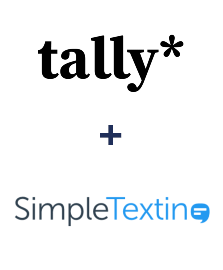 Einbindung von Tally und SimpleTexting