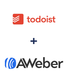 Einbindung von Todoist und AWeber