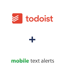Einbindung von Todoist und Mobile Text Alerts