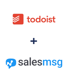 Einbindung von Todoist und Salesmsg