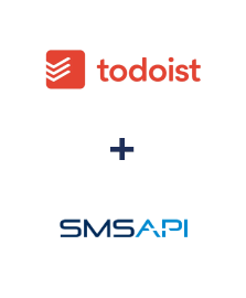 Einbindung von Todoist und SMSAPI