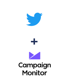 Einbindung von Twitter und Campaign Monitor