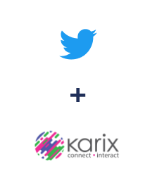 Einbindung von Twitter und Karix