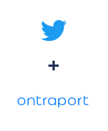 Einbindung von Twitter und Ontraport