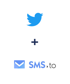 Einbindung von Twitter und SMS.to