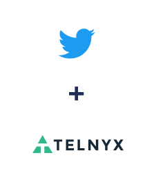 Einbindung von Twitter und Telnyx