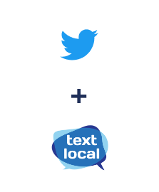 Einbindung von Twitter und Textlocal