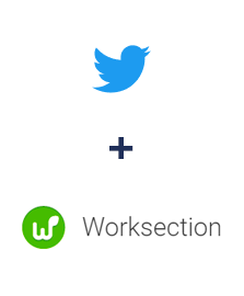 Einbindung von Twitter und Worksection