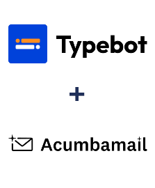 Einbindung von Typebot und Acumbamail