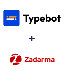 Einbindung von Typebot und Zadarma