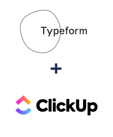 Einbindung von Typeform und ClickUp